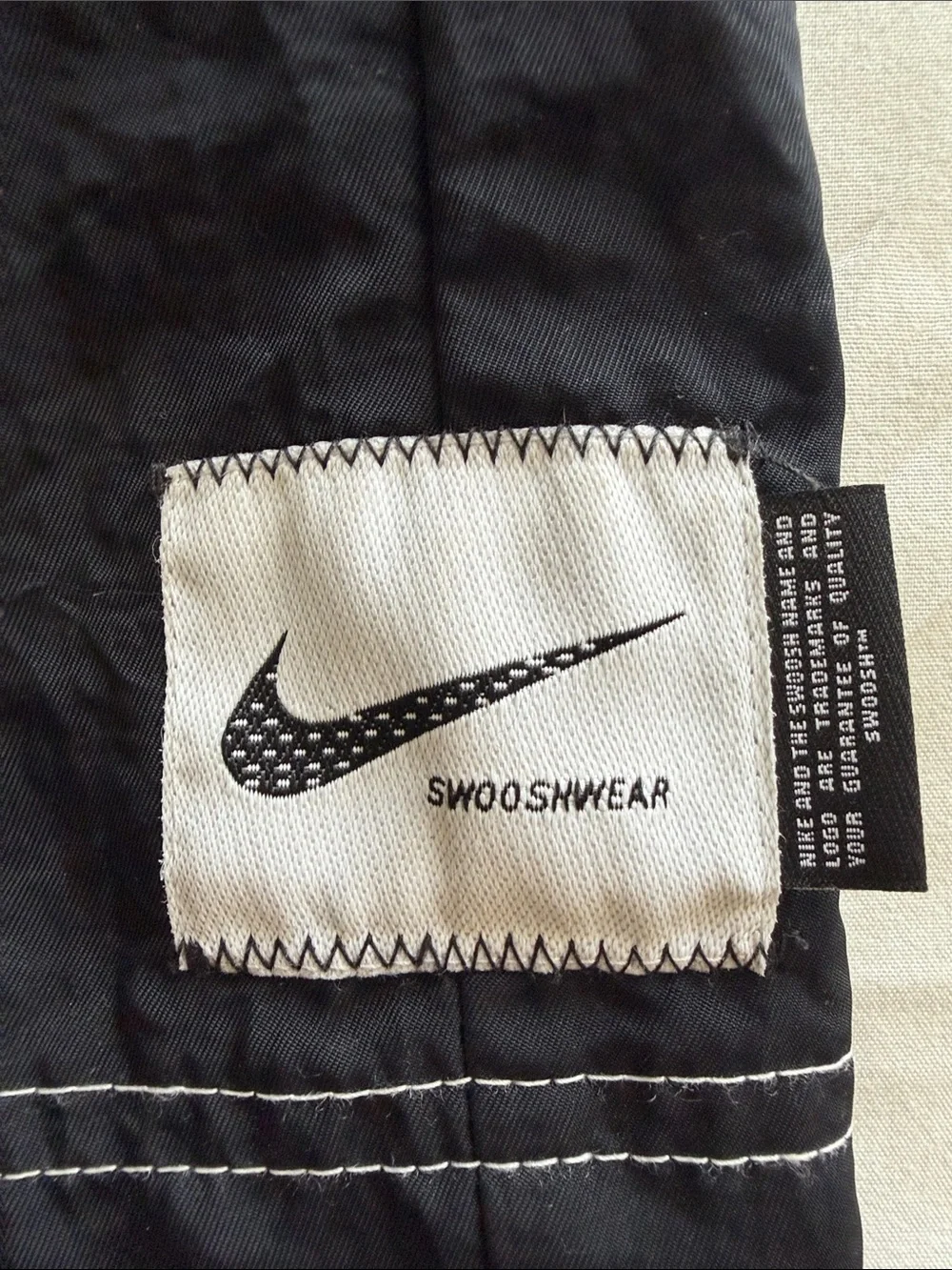 Nike Black Short-Sleeve Half-Zip Sport Dress